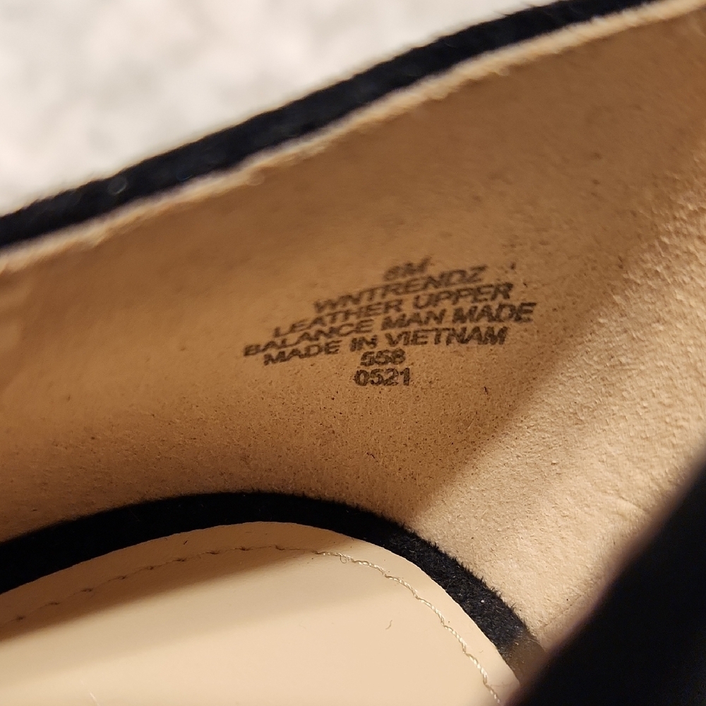 Nine West Black Pointed Toe Suede Pumps - Picture 8 of 8